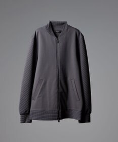 JOSEPH HOMME 【オリジナル素材】ライトタックジャージー ジップアップブルゾン グレー系
