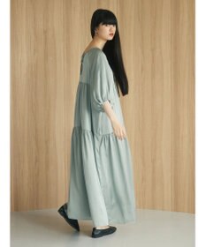 Green Parks armonia．ティアード切り替えワンピース