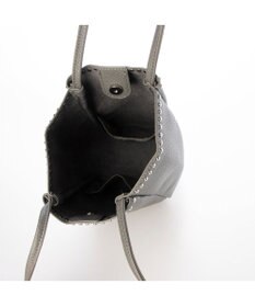 UNBILLION カシュカシュ cachecache / スタッズ付き縦型トートバッグ