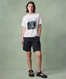 JOSEPH ABBOUD MOUNTAIN 【吸水速乾/消臭性】デオドライ天竺 フォトプリント Ｔシャツ