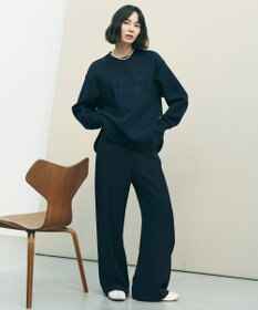 UNFILO L BEAUTY FORM JERSEY 刺繍ロゴ プルオーバー