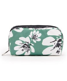 LeSportsac RECTANGULAR COSMETIC/トロピカルガーデングリーン