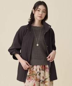 自由区 コットンリネンウェザーライト コート