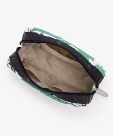 LeSportsac RECTANGULAR COSMETIC/トロピカルガーデングリーン