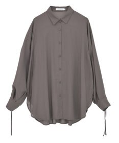 AMERICAN HOLIC シアーバックギャザーリボンシャツ