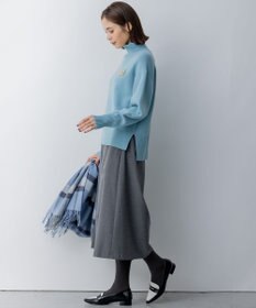 組曲 T/Rツイルストレッチ フレアパンツ