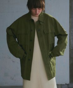 NAVE 【ReNAVE・セットアップ可/洗える】コットンリネンカルゼ ジャケット