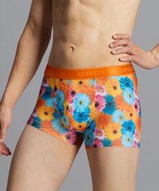 WACOAL MEN ボクサーパンツ 【ハナコトバパンツ】 フロント快適設計 肌あたり軽減設計 誕生日 記念日 前閉じ 下着 メンズ GT3221 /ブロス バイ ワコールメン