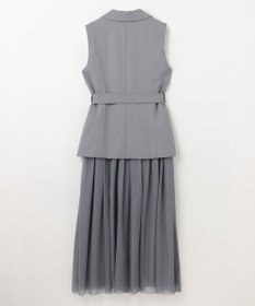 GRACE CONTINENTAL テーラーチュールワンピース