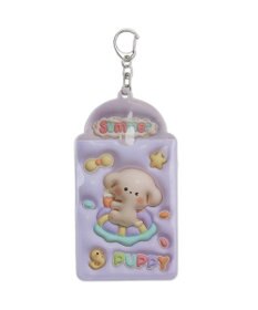 WEGO 【痛バ＆推し活グッズ】ぷっくりアニマルカードホルダーキーホルダー