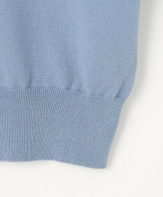 ANY SIS 【洗える】フリルチュールコンビ ニット