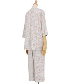 Wing パジャマ 綿100%(本体) 天竺素材 7分袖 長袖 8分丈 レディース EP8044 ウイング／ワコール