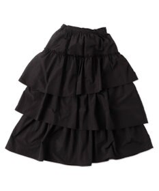 WEGO ナイロンティアードロングスカート