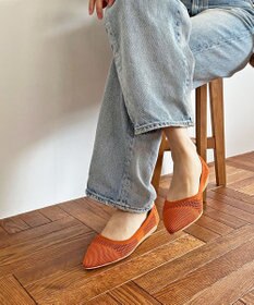 steppi 【洗える/撥水】パターンメッシュ パンプス