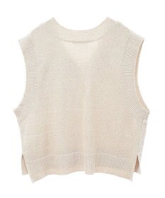 Green Parks ショートラメニットベスト