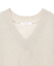 Green Parks ショートラメニットベスト