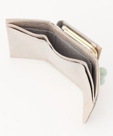 UNBILLION ペルケ perche / アクリル玉三つ折りミニサイフ