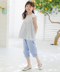 組曲 KIDS 【150-170㎝】 クロップドカフスパンツ