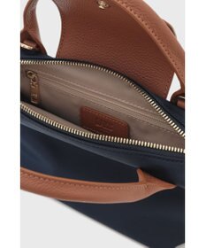 DAKS 【2WAY】ナイロン×牛革 ハウスチェック ミニバッグ