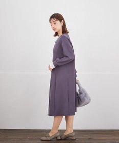 Tiaclasse L コットンレースドッキングカットソーワンピース