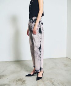 GRACE CONTINENTAL タイダイコクーンデニムパンツ