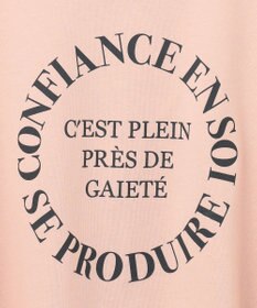 ANY フレンチスリーブロゴTシャツ