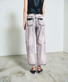 GRACE CONTINENTAL タイダイコクーンデニムパンツ