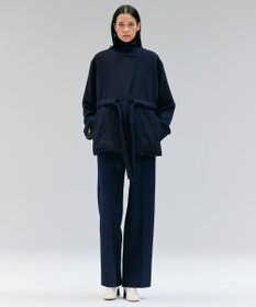 BEIGE， LABBOCK / ウール混2WAYショートコート