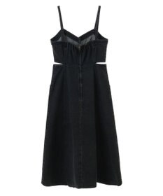 earth music&ecology サイドカットデニムキャミワンピース