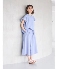 Green Parks 接触冷感　比翼シャツチュニック