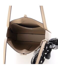 UNBILLION カシュカシュ cachecache / スカーフチャーム付きロングハンドルトート