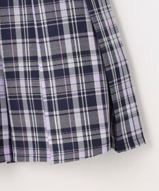 ANY KIDS チェックプリーツスカパン