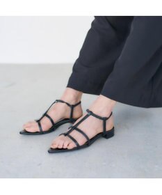 MODE ET JACOMO <carino>ポインテッドトゥTストラップサンダル
