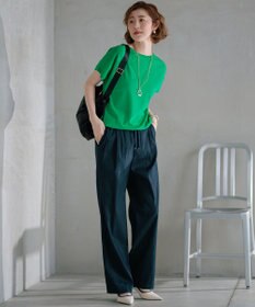 23区 【新色追加/VERY5月号掲載】レーヨンポリエステルストレッチ プルオーバー ニット