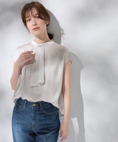 ANY ボウタイブラウス