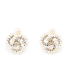 23区 パールビジュー イヤリング