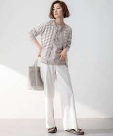 23区 S 【洗える】レーヨンポリエステルストレッチ カーディガン