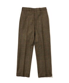 J.PRESS MEN 【J.PRESS ORIGINALS】Lambs Tweed New Piped Stem Slacks / Big Back Belt / Japan Made