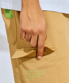 PW CIRCULUS 【GOLF OUT掲載アイテム】【MEN】ワッフルカーゴショーツ ゴルフ