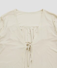 San-ai Resort（三愛水着楽園） 【UPF50＋】　フリル羽織り　M　　【San-ai Resort（サンアイリゾート）】