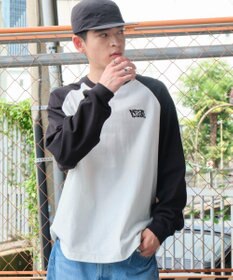 WEGO 【ユニセックス着用ITEM】ラグラングラフィックBIG　T（LS）