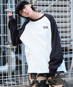 WEGO 【ユニセックス着用ITEM】ラグラングラフィックBIG　T（LS）