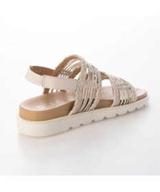 MODE ET JACOMO <D'ICI>フットベッドメッシュサンダル
