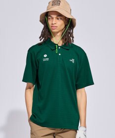 PW CIRCULUS 【MEN】ミニワッフル鹿の子ポロ ゴルフ