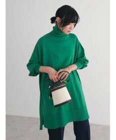 Green Parks もちやわ　タートルニットチュニック