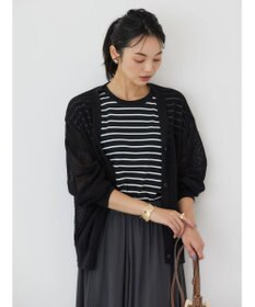 AMERICAN HOLIC メッシュＶネックニットカーディガン