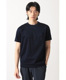 DAKS エンボスロゴ コットンTシャツ