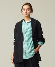 J.PRESS YORK STREET 【WOMEN】ジャージライクツイル シングルジャケット