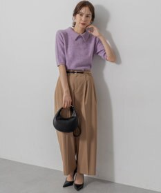 組曲 L 【加藤ローサさん着用】ハンサムツイルカーヴィーパンツ