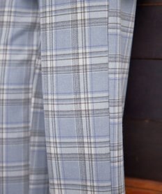 Tiaclasse 【安田美沙子さん着用・洗える】起毛チェック柄ワイドパンツ